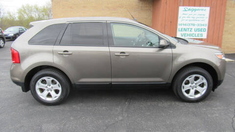2013 Ford Edge for sale at LENTZ USED VEHICLES INC in Waldo WI