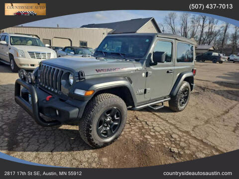 2018 Jeep Wrangler for sale at COUNTRYSIDE AUTO INC in Austin MN