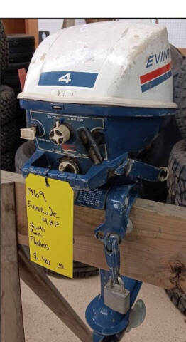 1969 Evinrude 4 hp Outboard Motor