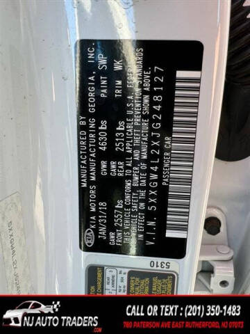 2018 Kia Optima SX Turbo