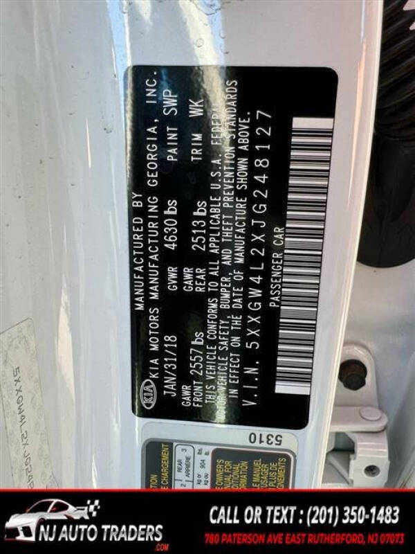 2018 Kia Optima SX Turbo