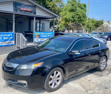 2013 Acura TL for sale at Legacy Motors INC in Nashville TN