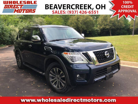 2018 Nissan Armada for sale at WHOLESALE DIRECT MOTORS in Beavercreek OH