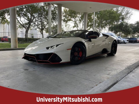 2020 Lamborghini Huracan for sale at University Mitsubishi in Davie FL