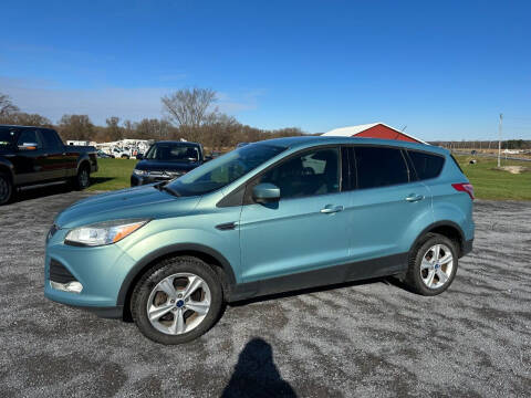 2013 Ford Escape for sale at Riverside Motors in Glenfield NY