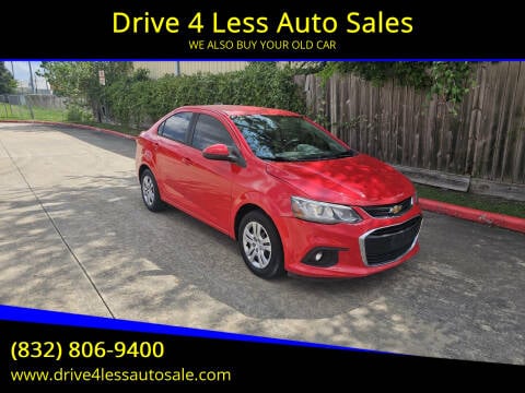 2017 Chevrolet Sonic for sale at Drive 4 Less Auto Sales in Houston TX