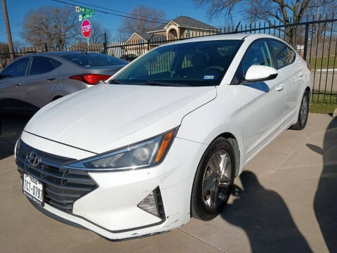 2019 Hyundai Elantra for sale at Auto Haus Imports in Grand Prairie TX