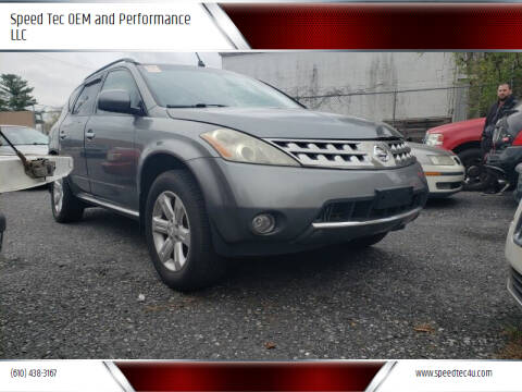 2006 Nissan Murano for sale at Speed Tec OEM and Performance LLC in Easton PA