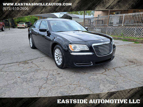 2013 Chrysler 300 for sale at EASTSIDE AUTOMOTIVE LLC in Nashville TN