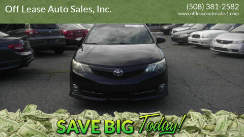 2012 Toyota Camry for sale at Off Lease Auto Sales, Inc. in Hopedale MA