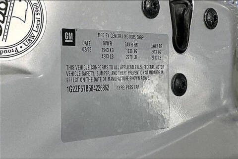 2008 Pontiac G6 Value Leader