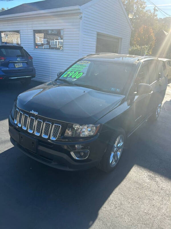 2015 Jeep Compass for sale at D & P AUTO SALES in New Brighton PA