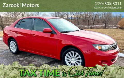 2009 Subaru Impreza for sale at Zarooki Motors in Englewood CO