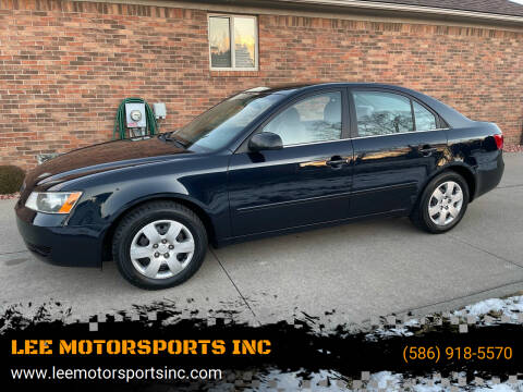 2008 Hyundai Sonata for sale at LEE MOTORSPORTS INC in Mount Clemens MI