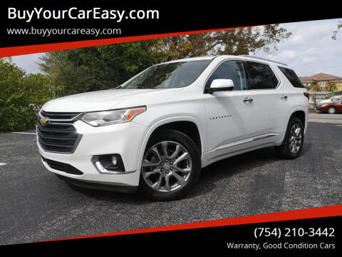 2018 Chevrolet Traverse for sale at BuyYourCarEasyllc.com in Hollywood FL