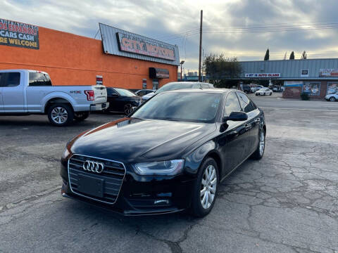 2013 Audi A4 for sale at City Motors in Hayward CA