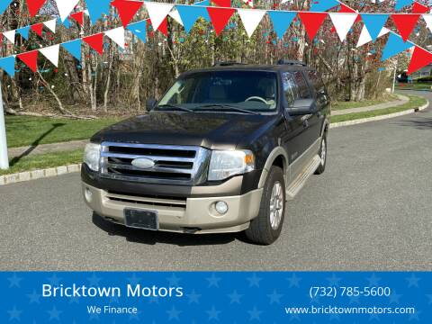 2008 Ford Expedition EL for sale at Bricktown Motors in Brick NJ