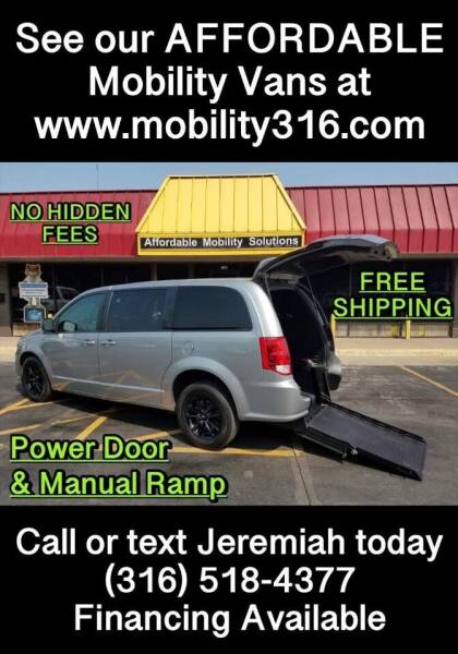 2020 Dodge Grand Caravan for sale at Affordable Mobility Solutions, LLC - Mobility/Wheelchair Accessible Inventory-Wichita in Wichita KS