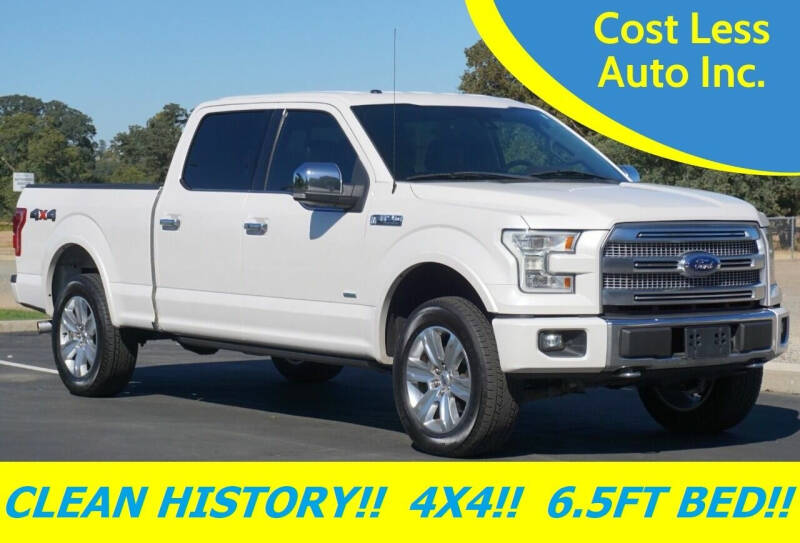 2015 Ford F-150 for sale at Cost Less Auto Inc. in Rocklin CA