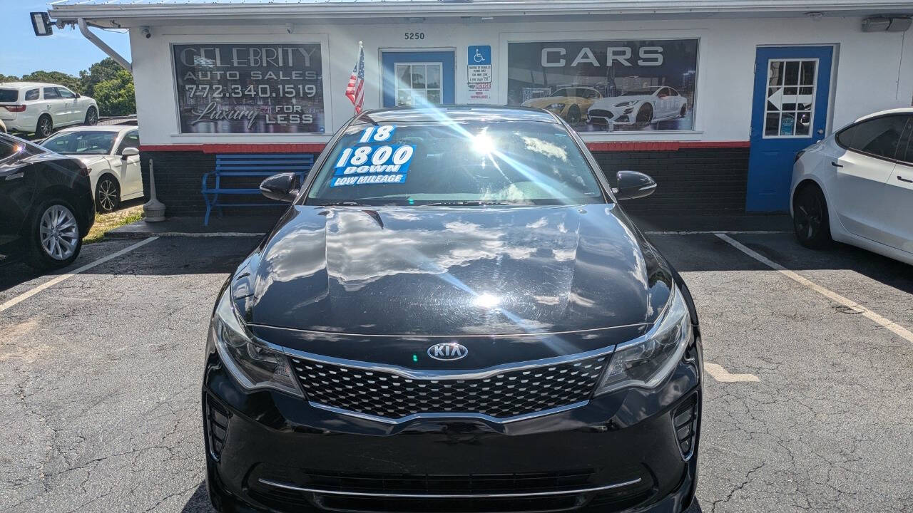 2018 Kia Optima for sale at Celebrity Auto Sales in Fort Pierce, FL