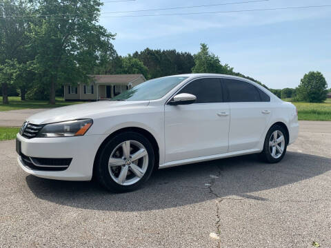 2012 Volkswagen Passat for sale at Tennessee Valley Wholesale Autos LLC in Huntsville AL