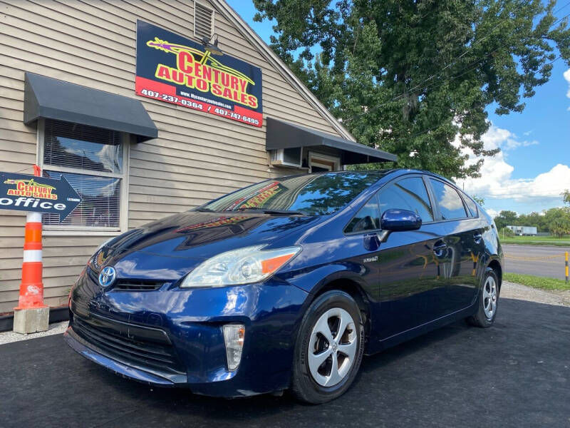 2014 Toyota Prius for sale at CENTURY AUTO SALES in Orlando FL