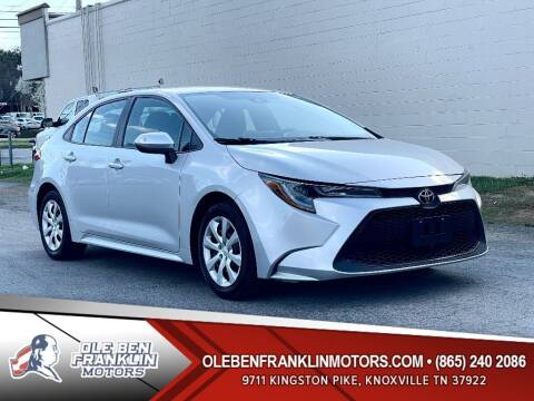 2020 Toyota Corolla for sale at Ole Ben Franklin Motors KNOXVILLE - Clinton Highway in Knoxville TN
