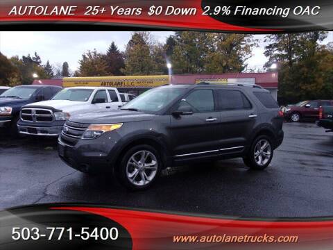 2015 Ford Explorer for sale at Auto Lane in Portland OR