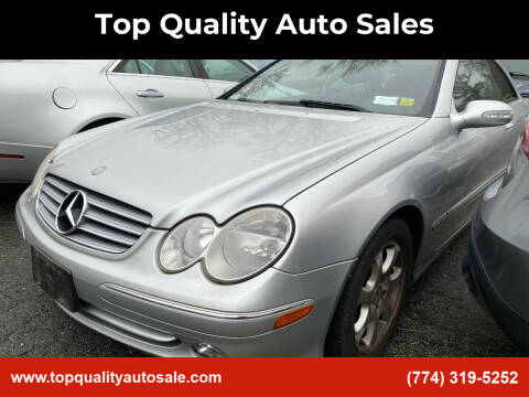 2003 Mercedes-Benz CLK for sale at Top Quality Auto Sales in Westport MA