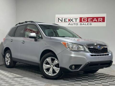 2015 Subaru Forester for sale at Next Gear Auto Sales in Westfield IN