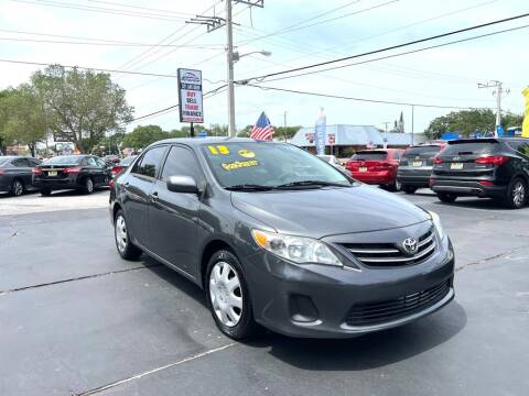 2013 Toyota Corolla for sale at AUTOFAIR LLC in West Melbourne FL