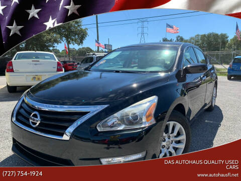 2015 Nissan Altima for sale at Das Autohaus Quality Used Cars in Clearwater FL