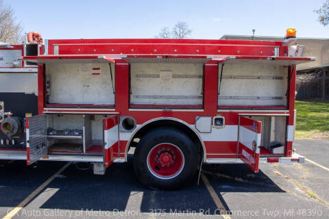 2001 Hendrickson Firetruck