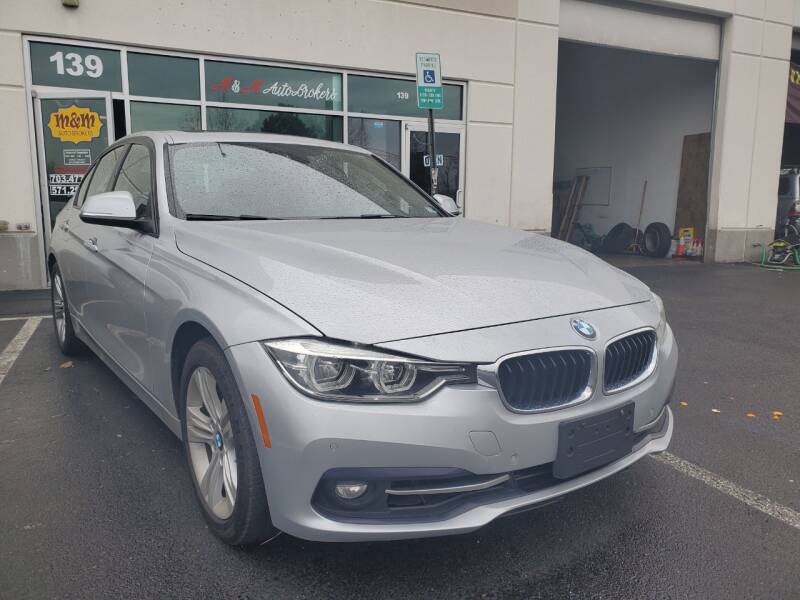 2016 BMW 3 Series for sale at M & M Auto Brokers in Chantilly VA