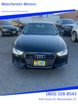 2013 Audi A4 for sale at Manchester Motors in Manchester CT