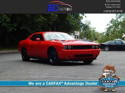 2009 Dodge Challenger for sale at Zed Motors in Raleigh NC
