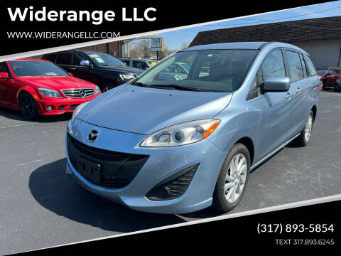 2012 Mazda MAZDA5 for sale at Widerange LLC in Greenwood IN