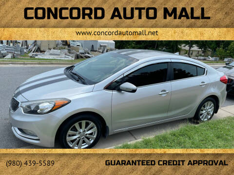 2014 Kia Forte for sale at Concord Auto Mall in Concord NC