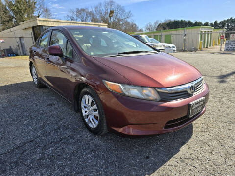 2012 Honda Civic for sale at Corza Auto Sales in Kannapolis NC