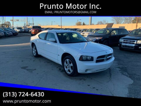 2010 Dodge Charger for sale at Prunto Motor Inc. in Dearborn MI