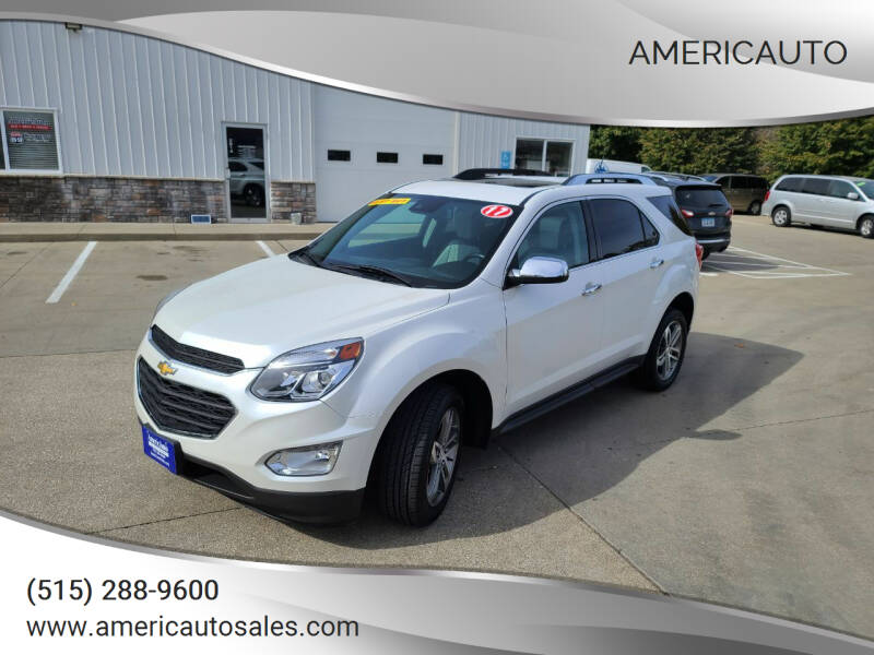 2017 Chevrolet Equinox for sale at AmericAuto in Des Moines IA