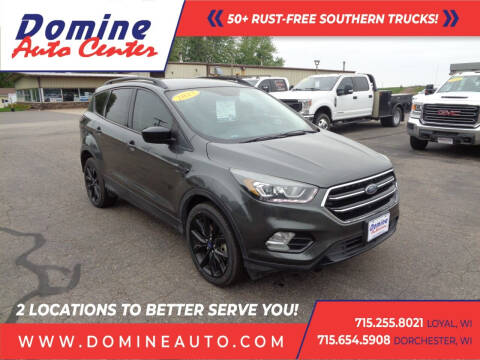 2017 Ford Escape for sale at Domine Auto Center in Loyal WI