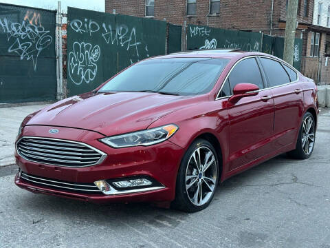 2017 Ford Fusion for sale at B & A Auto Sales Inc. in Jamaica NY