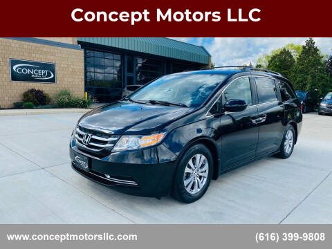 2014 Honda Odyssey for sale at Concept Motors LLC in Holland MI