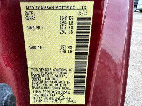 2013 Nissan Altima 2.5 S