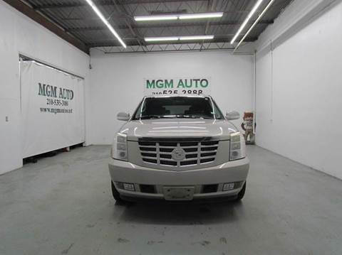 2009 Cadillac Escalade ESV for sale at MGM Auto in San Antonio, TX