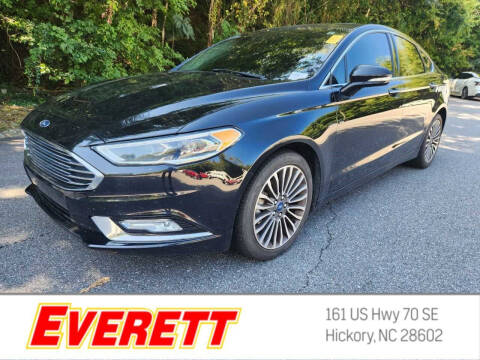 2018 Ford Fusion for sale at Everett Chevrolet Buick GMC in Hickory NC