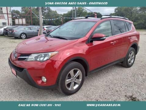 2015 Toyota RAV4 for sale at Your Choice Autos - Crestwood in Crestwood IL