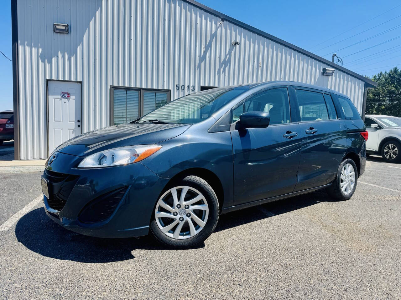 Lt. Blue 2012 Mazda Mazda5 Sport Sport 4dr Mini-Van 5A 1