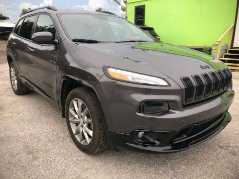 2018 Jeep Cherokee for sale at Marvin Motors in Kissimmee FL